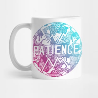 Dual Color Circle of Patience Mug